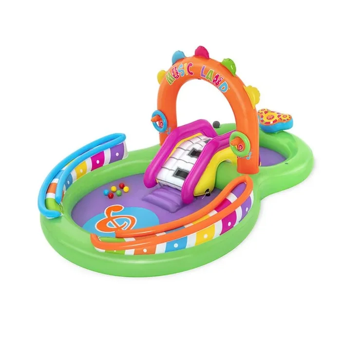 Bestway piscina hinchable parque de juegos musical 295x190x137 cm +2 años jardin 53117