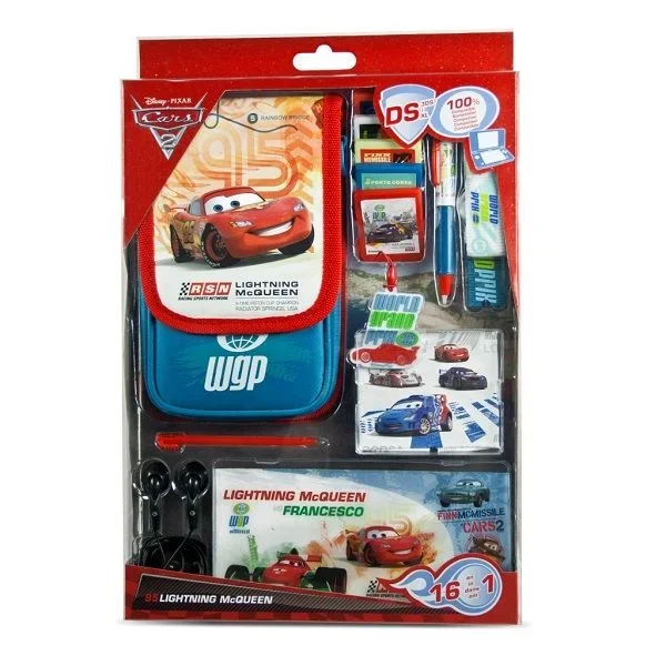 BG Games Cars 2 Kit – accesorios de juegos de pc (Azul, Multicolor, Rojo, Color blanco)