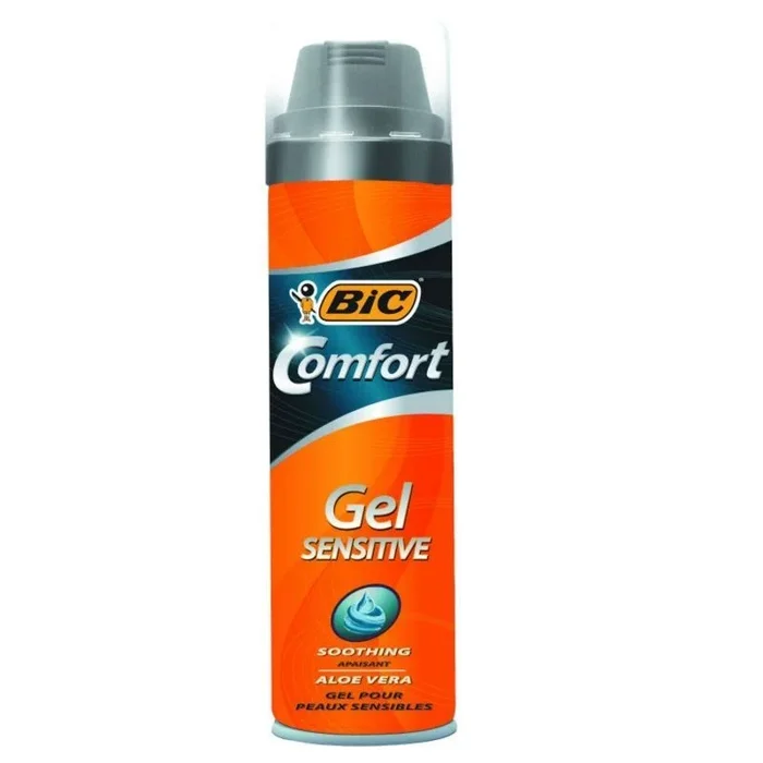Bic foam sensitive comfort espuma de afeitar – facil de aplicar – contiene aloe vera – capacidad 250ml