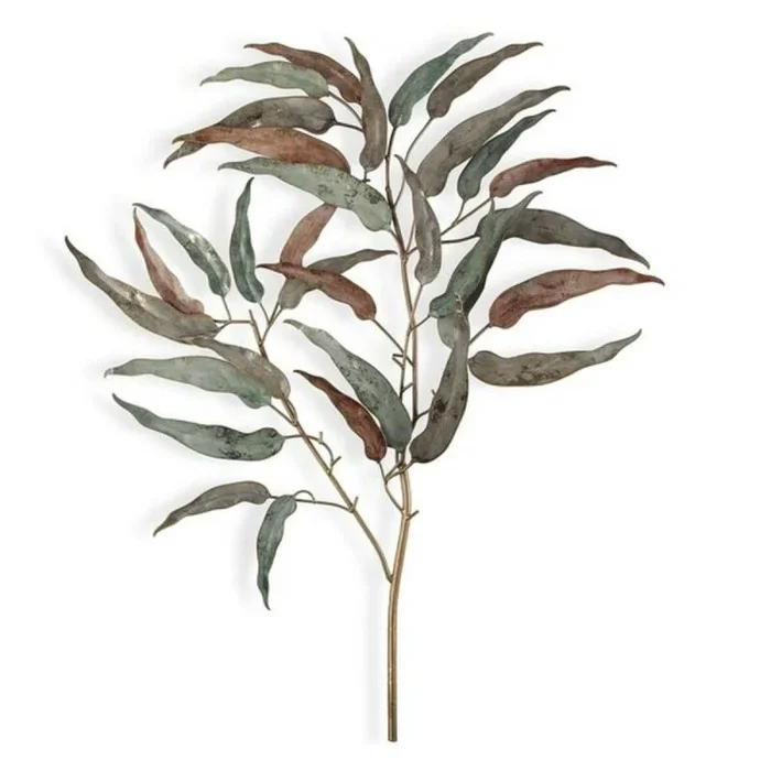 BigBuy Home S3405491 Cuadro Metal, Hojas, 5.7 x 72.4 x 53.3 cm