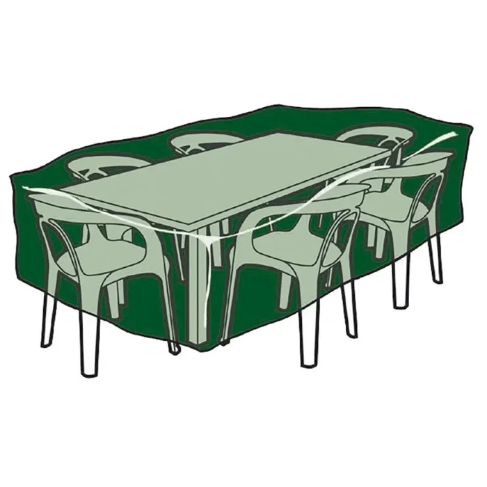 Biotop B2237 – Funda rectangular cubre mesas y sillas de poliéster