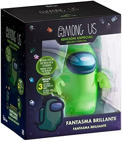 Bizak Among Us Figura Acción Brilla en la Oscuridad Edición Especial (64111005)