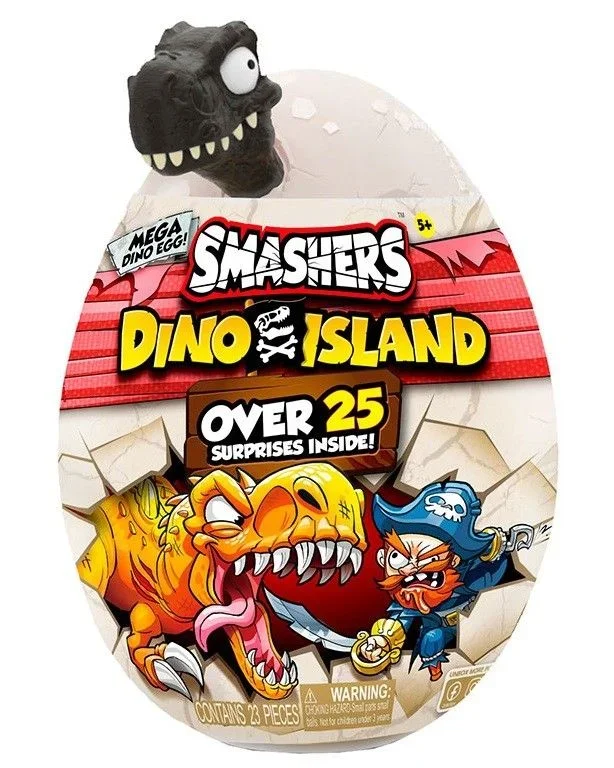 Bizak Dino Island Huevo Epic, Mega Huevo con más de 25 sorpresas para Descubrir con temática de Dinosaurios y Piratas, Recomendado a Partir de 5 años (62367487)