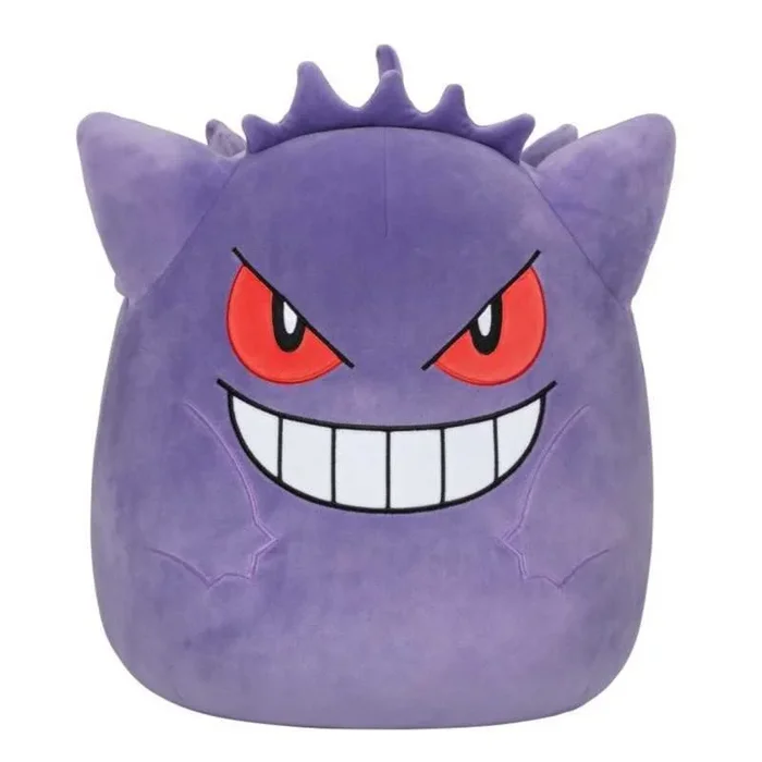 Bizak Peluche Pokemon Squishmallows Gengar 25 cm, Super Suave (63220033)