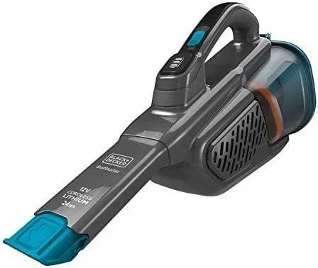 Black & Decker Dustbuster aspiradora de mano Negro, Azul Bolsa para el polvo