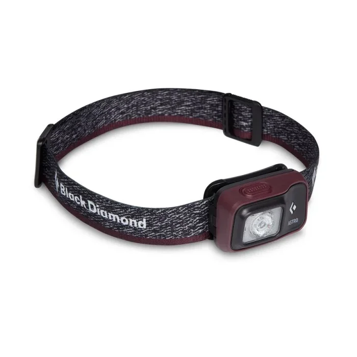 Black Diamond Astro 300 Negro, Burdeos Linterna con cinta para cabeza