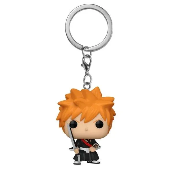 Bleach llaveros pocket pop! vinyl ichigo (fb shikai) 4 cm expositor (12)