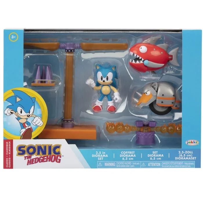 Blister diorama wave 2 sonic the hedgehog 6cm