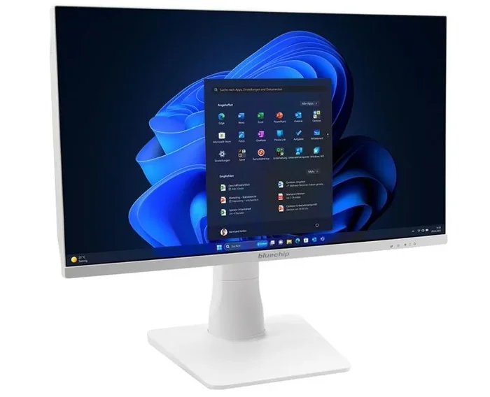 bluechip BUSINESSline AIO2350 Intel® Core™ i5 i5-14400 60,5 cm (23.8″) 1920 x 1080 Pixeles PC todo en uno 16 GB DDR4-SDRAM 500 GB SSD Windows 11 Pro Wi-Fi 6 (802.11ax) Blanco