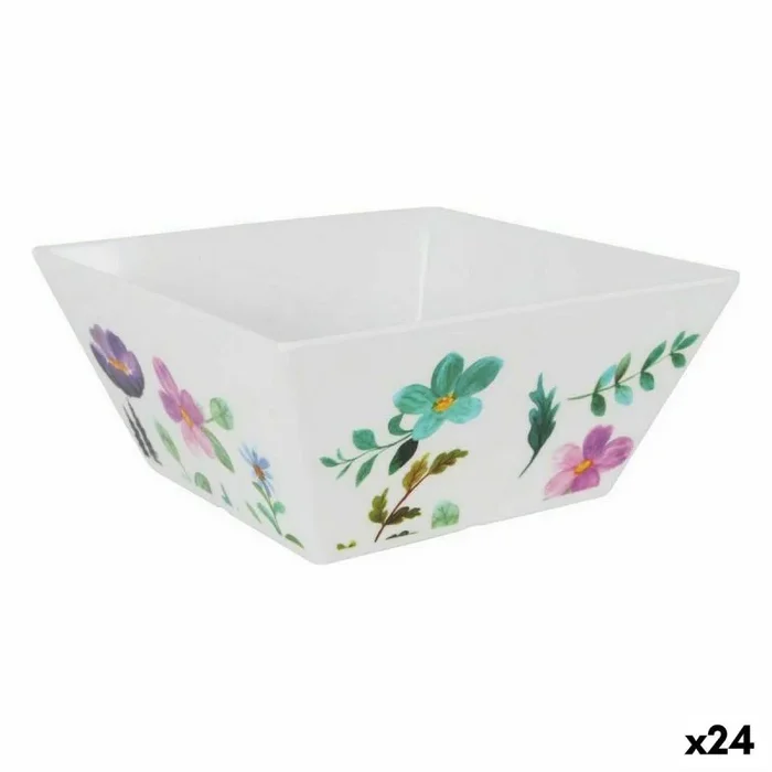 Bol para aperitivos la mediterránea sakura melamina brillo 18 x 18 x 8 cm (24 unidades)
