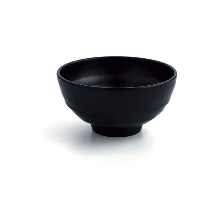 Bol quid a’bordo negro plástico ø 16,5 cm (12 unidades) (pack 12x)