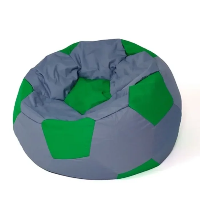 Bolsa sako puf ball gris-verde xl 120 cm