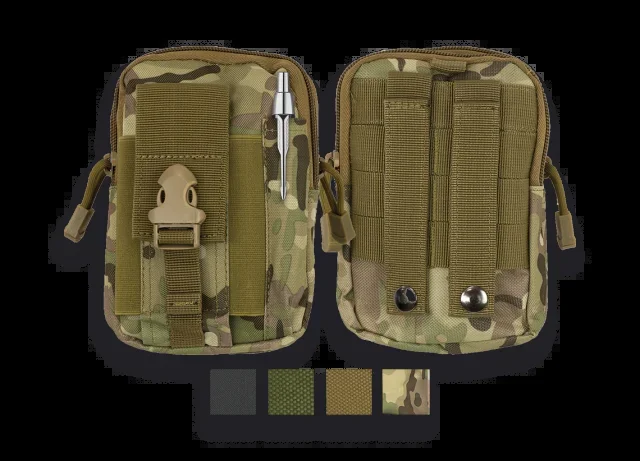 Bolso Barbaric de color Negro en nylon 600D con Sistema Molle