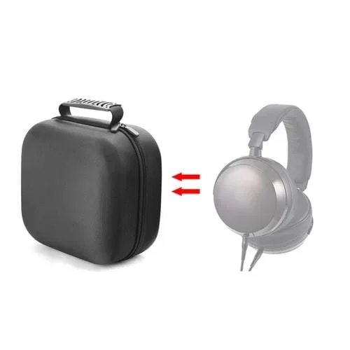 Bolso de Almacenamiento Protector para Auriculares Audio-Technica Ap2000Ti (Negro)