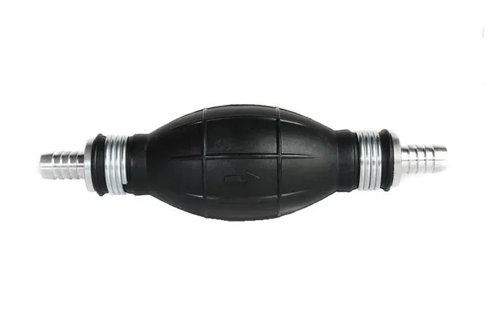 Bomba Manual para Combustible Silver – Pera 12mm | Transfer Seguro de Gasolina, Diésel y Aceites | Calidad Profesional