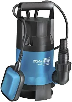 BOMBA PARA EXTRACCION DE AGUA SUCIA 400W 17x33cm KOMA TOOLS
