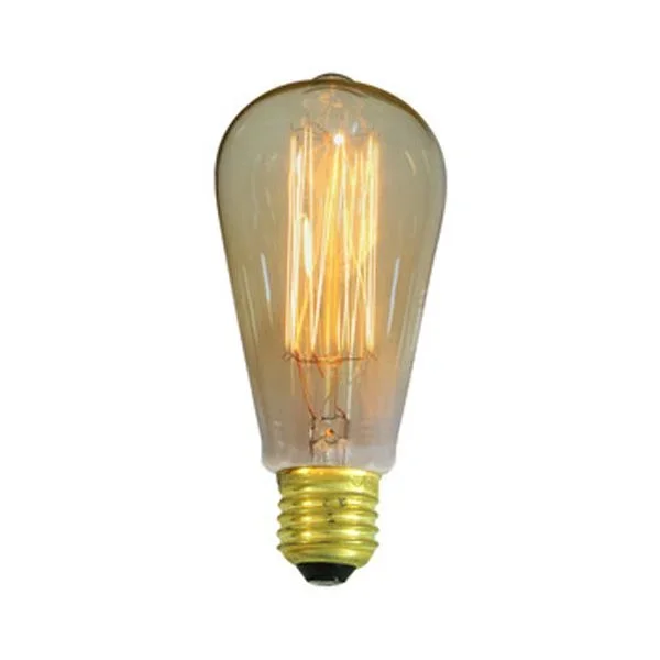 Bombilla decorativa Ovoide Electro DH de 25 W, filamento de carbono, casquillo E27, 80.671/25