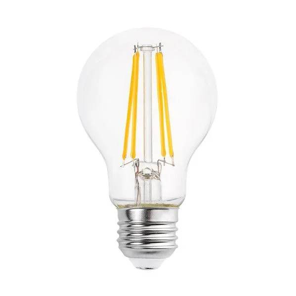 Bombilla filamento estandar 10x6d 8w clara e27 880lm 2700k