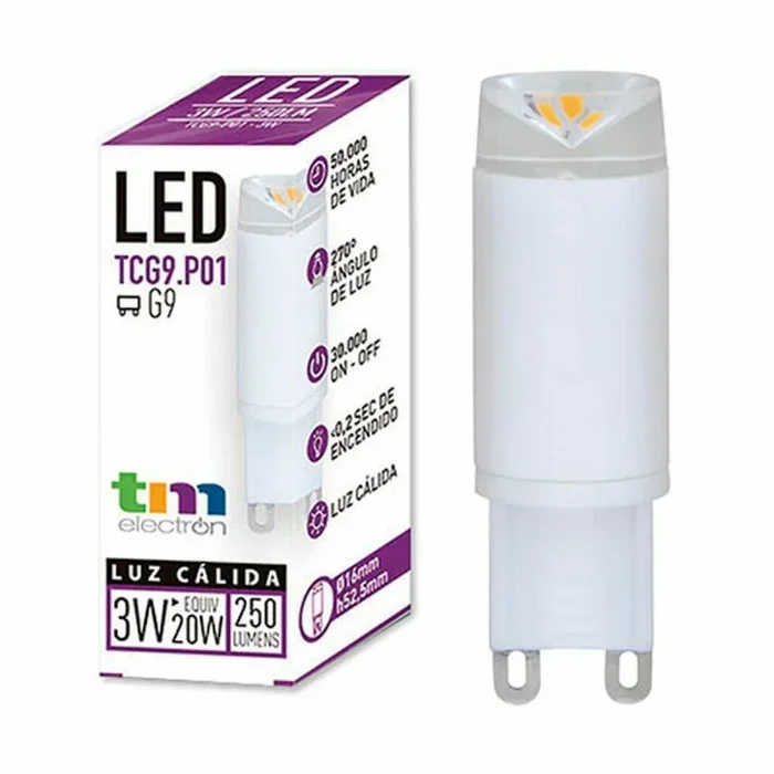 BOMBILLA LED TGG9 P01 220V 3W 3.000K