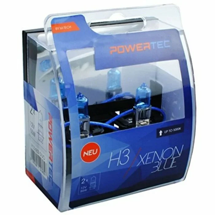 Bombilla para automóvil mtecptzxb3-duo m-tech ptzxb3-duo h3 halógena 55 w pk22s 12 v