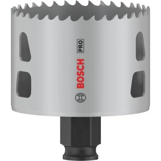Bosch 1x Sierra de corona PRO Multi Material Power Change Plus (para Madera blanda, Cartón-yeso, Ø 67 mm, Professional Accesorios Taladro)