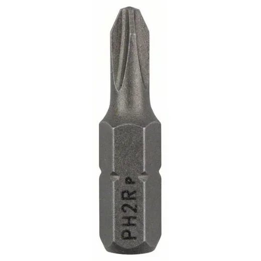 Bosch 2 607 002 519 – Punta de atornillar extra-dura reducida – PH2R, 25 mm (pack de 25)