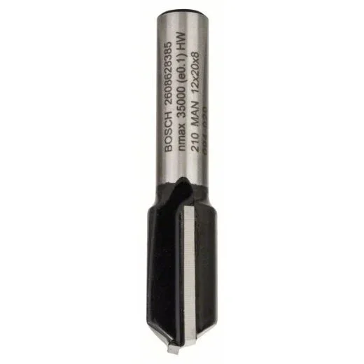 Bosch 2 608 628 385 – Fresas de ranurar – 8 mm, D1 12 mm, L 20 mm, G 51 mm (pack de 1)