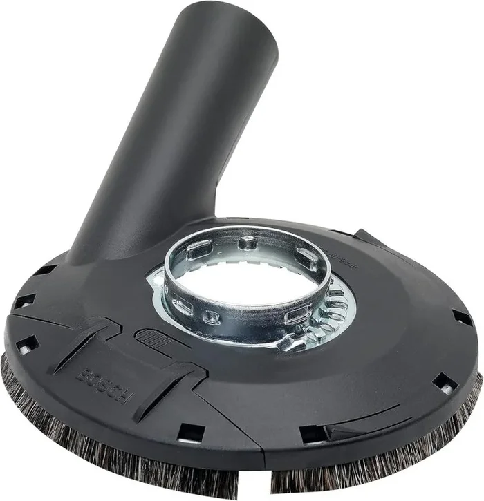 Bosch 2605510224 Caperuza de Aspiración con Cepillo de Corona, 115/125 mm