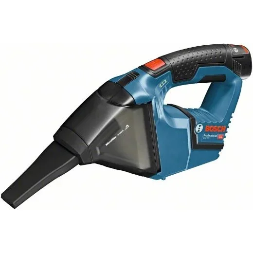 Bosch Professional 12V System GAS 12V – Aspirador a batería (depósito 0,35 l, 45 mbar, sin batería, en caja)