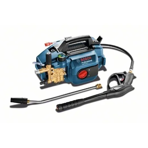 Bosch Professional GHP 5-13 C – Hidrolimpiadora de alta presión, Negro, Plata, Verde, Cable eléctrico (140 bares, 520 l/h, 1 lanza)