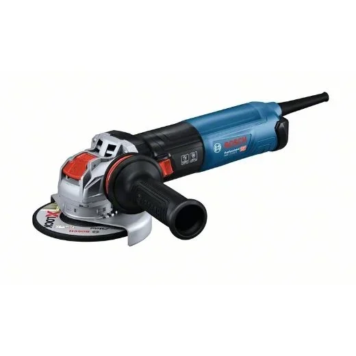 Bosch Professional GWX 17-125 S – Amoladora angular (1700 W, X-LOCK, Ø 125 mm, vel. regulable, protector de corte y filtro, en caja)
