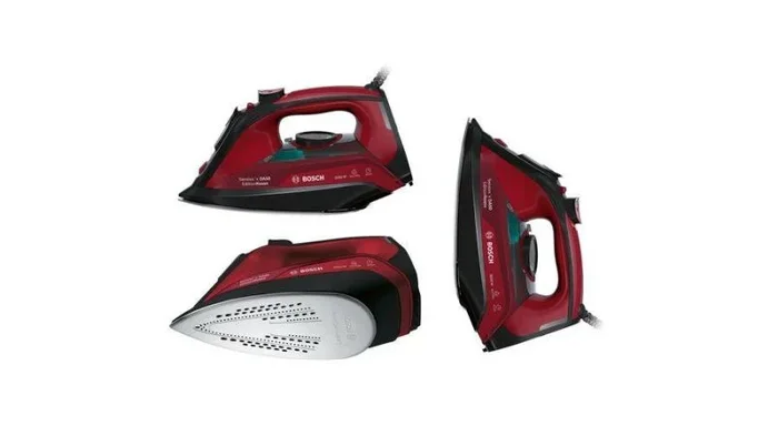 Bosch TDA503011P Plancha vapor-seco 3100 W Negro, Rojo