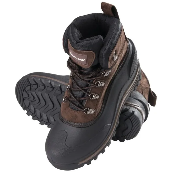 Botas de invierno para hombre Lahti Pro, botas para nieve, botas de tiempo libre, marrones, marrón, 39