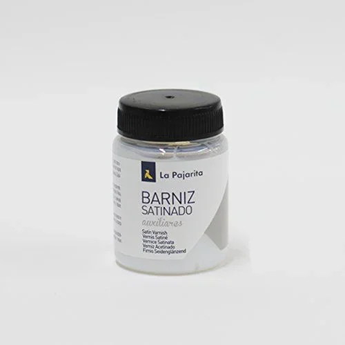 Bote de Barniz Acabado Satinado 75ML La Pajarita Efecto Satinado