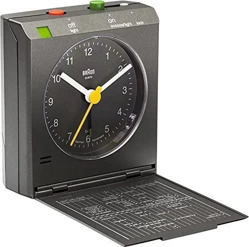Braun BNC005 Reloj despertador analógico Gris