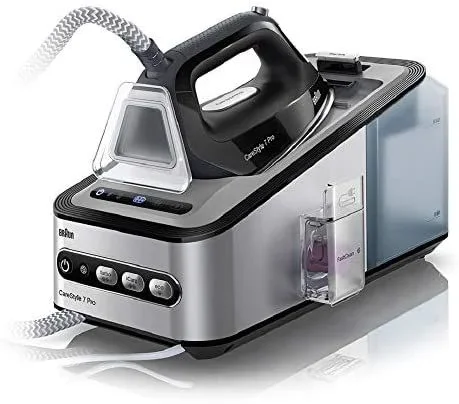 Braun IS 7156 Pro 2400 W 2 L Suela de Eloxal Negro, Gris, Púrpura, Plata
