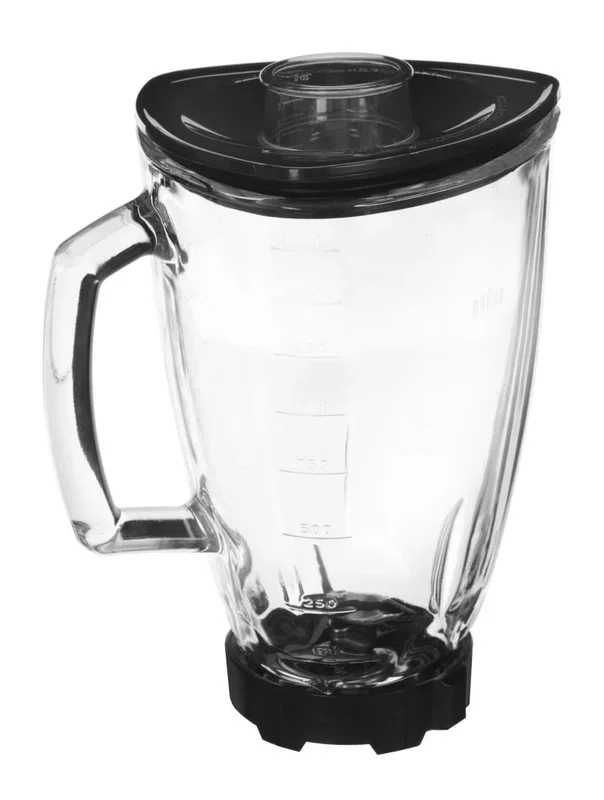 Braun JB3060BK – Batidora de vaso, 800 w, 5 velocidades, cuchilla de acero inoxidable, jarra de 1.75 l thermoresist, negro