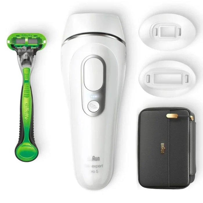 Braun Silk-expert Pro Silk·expert Pro 5 PL5145 Luz pulsada intensa (IPL) Plata, Blanco
