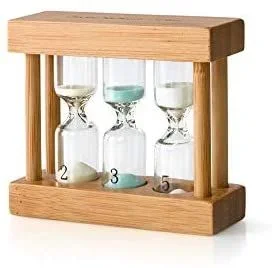 Bredemeijer Bamboo Tea timer INBB0006, Inoxidable, Marrón, 30x91x79mm