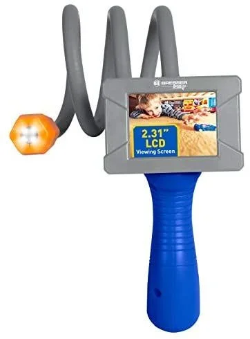 Bresser- Cámara endoscópica, Color Naranja (8880850)