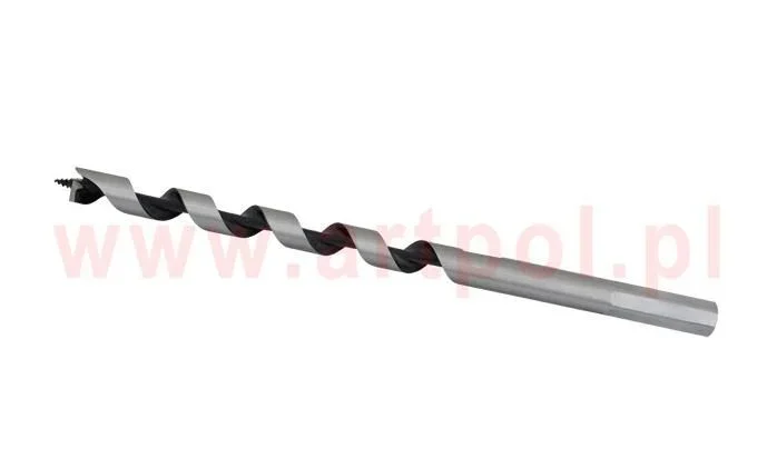 Broca en espiral ARTPOL LEWIS, 20 x 230 mm, para madera, alta durabilidad, diseño preciso para perforaciones en carpintería y bricolaje.