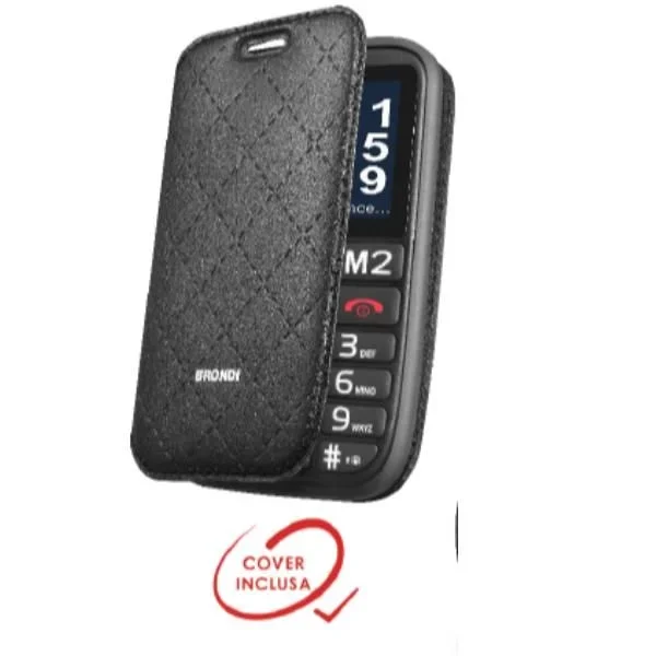 Brondi 10279060 teléfono móvil 6,1 cm (2.4″) Negro