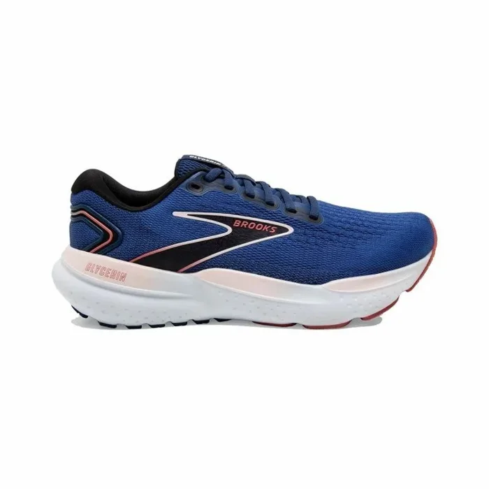 BROOKS Glycerin 21, Sneaker Mujer, Blue/Icy Pink/Rose, 39 EU
