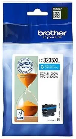 Brother LC-3235XLC cartucho de tinta 1 pieza(s) Original Alto rendimiento (XL) Cian