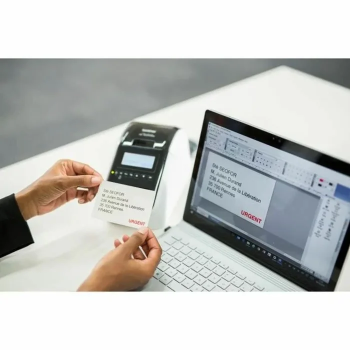 Brother QL-820NWBc | Impresora de Etiquetas Multiusos | WiFi | Bluetooth | Imprime hasta 110 Etiquetas por Minuto