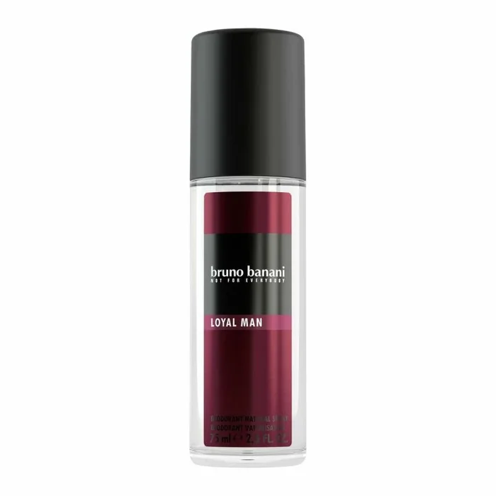 bruno banani Loyal Man, desodorante Natural Spray Desodorante para hombre, 1 x 75 ml