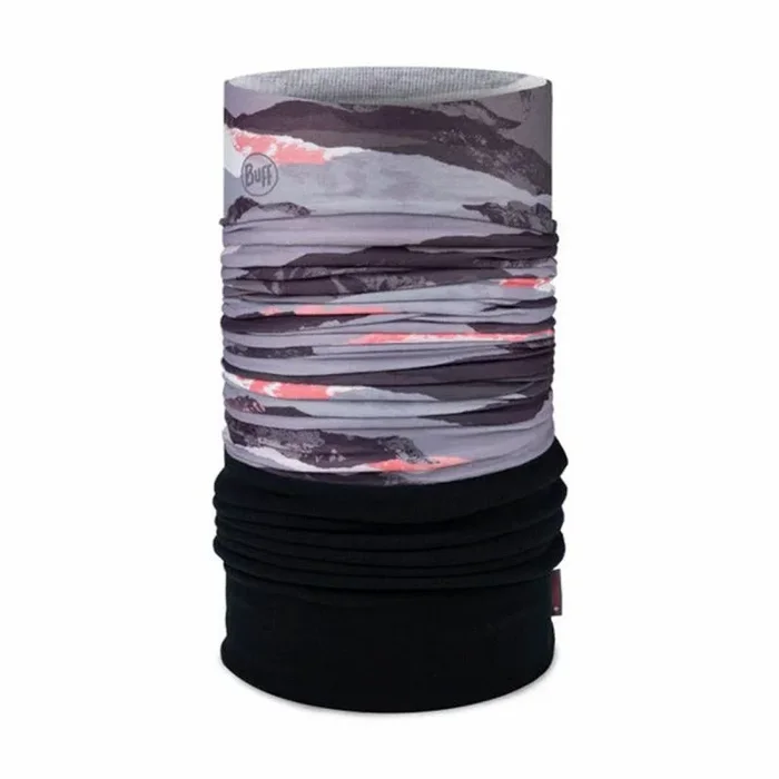 Buff®, Braga de cuello Polar Hombre Mujer Adulto Multifucional Talla unica, Calida, Forro, Comoda, Sueve, Irdlo Negro