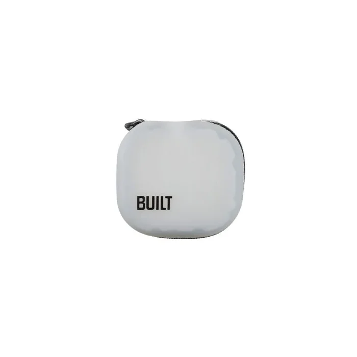 BUILT Bolsa de Cocina Reutilizable con Cremallera Libre de BPA para Aperitivos, Auriculares o Tarjetas SD 9 x 8 x 6cm