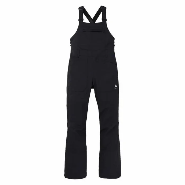Burton Avalon BIB – Pantalones de esquí y snowboard para mujer, talla: XS, colores: negro verdadero, negro auténtico