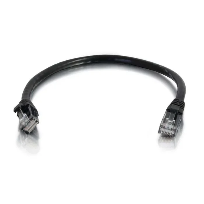 C2G 3m Cat6 Patch Cable – Cable de Red (3m, Cat6, RJ-45, 133g) Negro